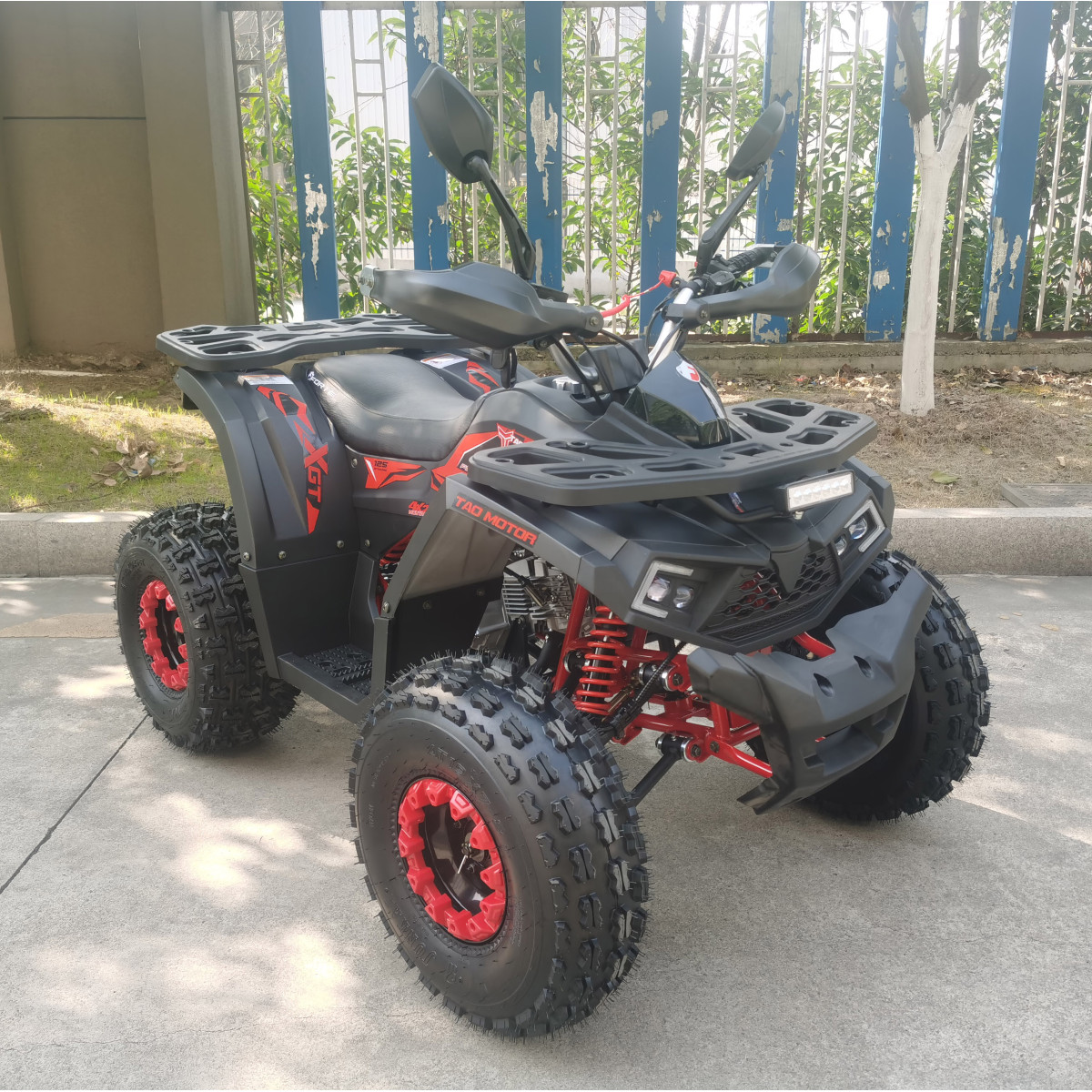 Квадроцикл FORTE Shark II 125 чорно-червоний