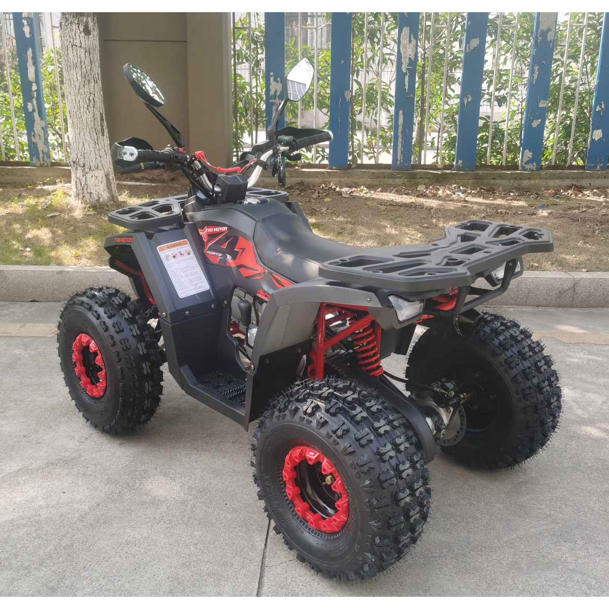 Квадроцикл FORTE Shark II 125 чорно-червоний