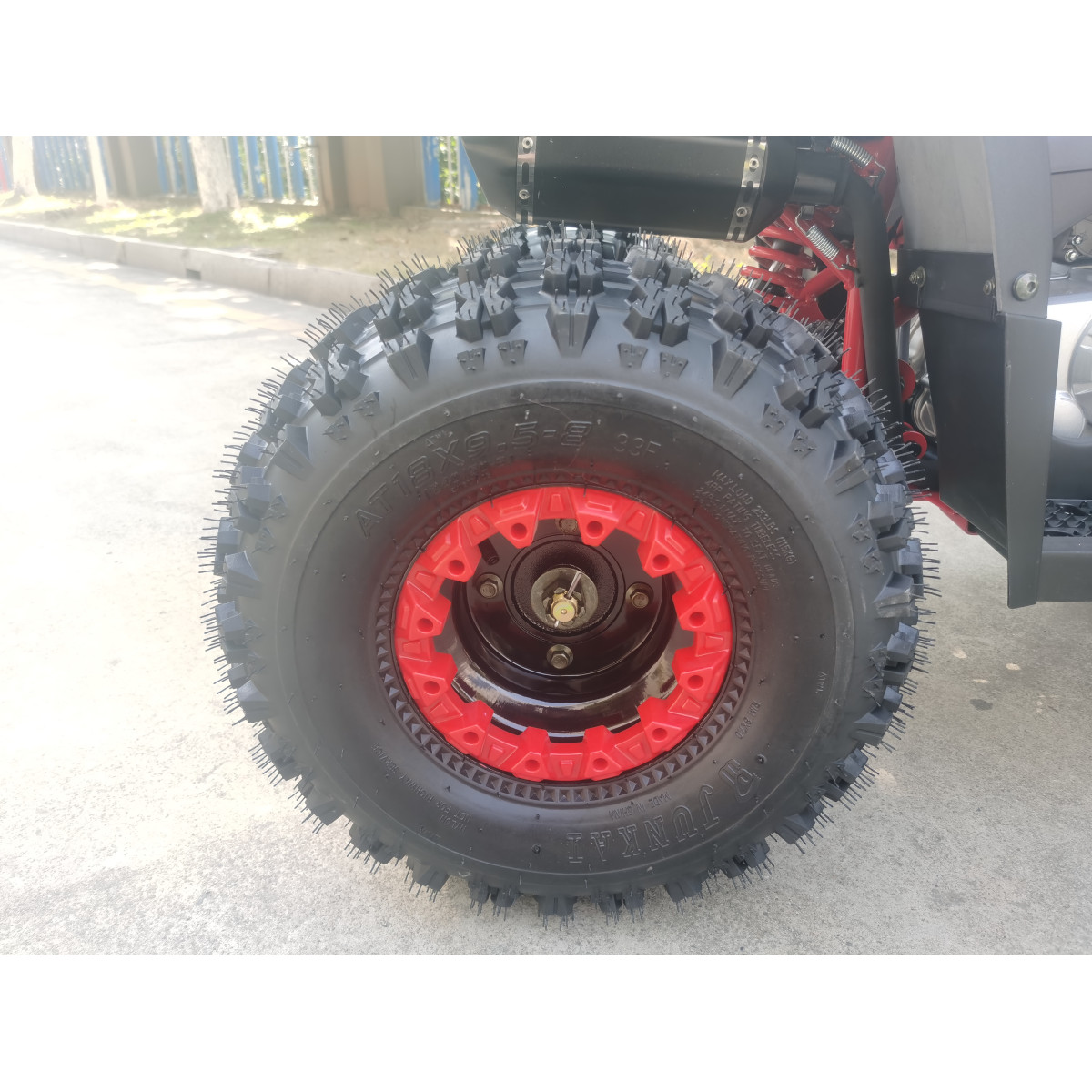 Квадроцикл FORTE Shark II 125 чорно-червоний