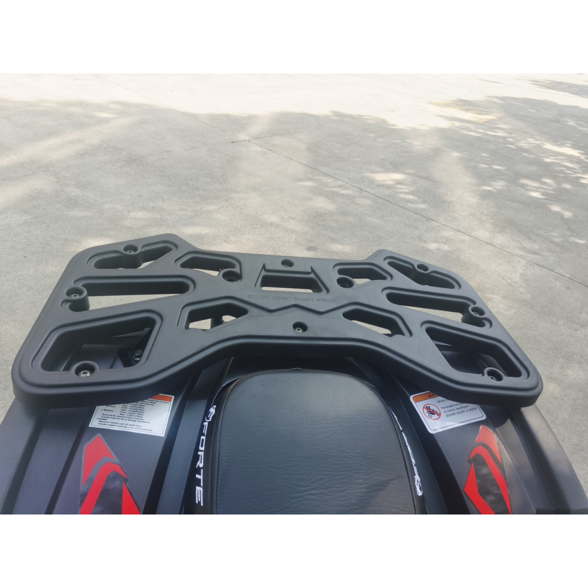 Квадроцикл FORTE Shark II 125 чорно-червоний