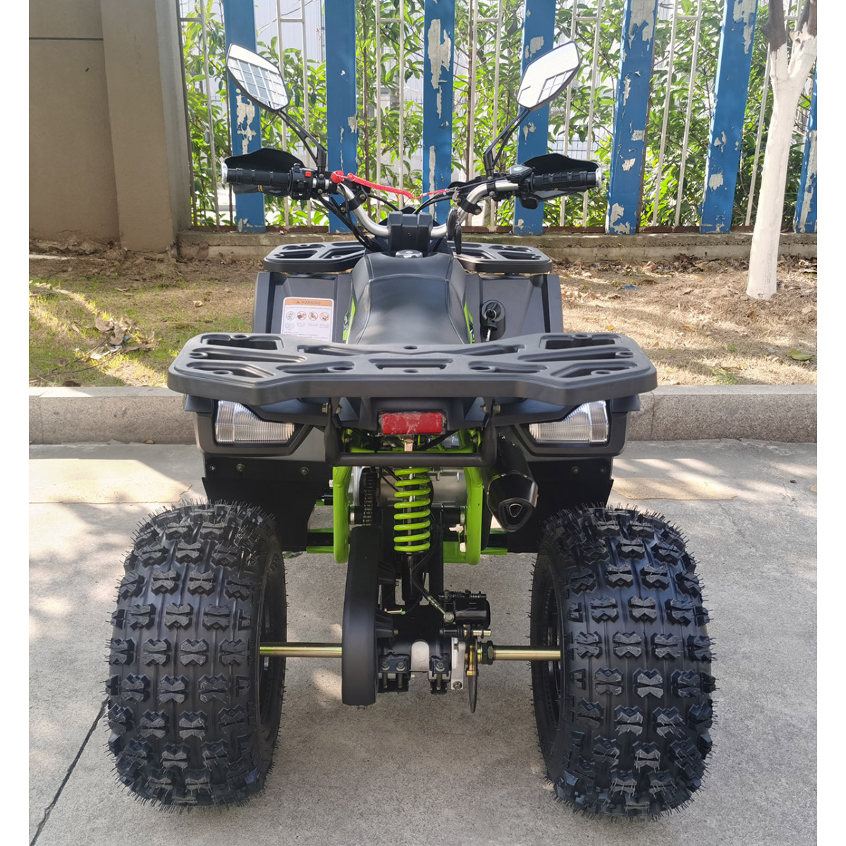 Квадроцикл FORTE Shark II 125 чорно-зелений