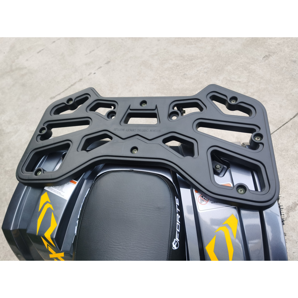 Квадроцикл FORTE Shark II 150 серо-желтый