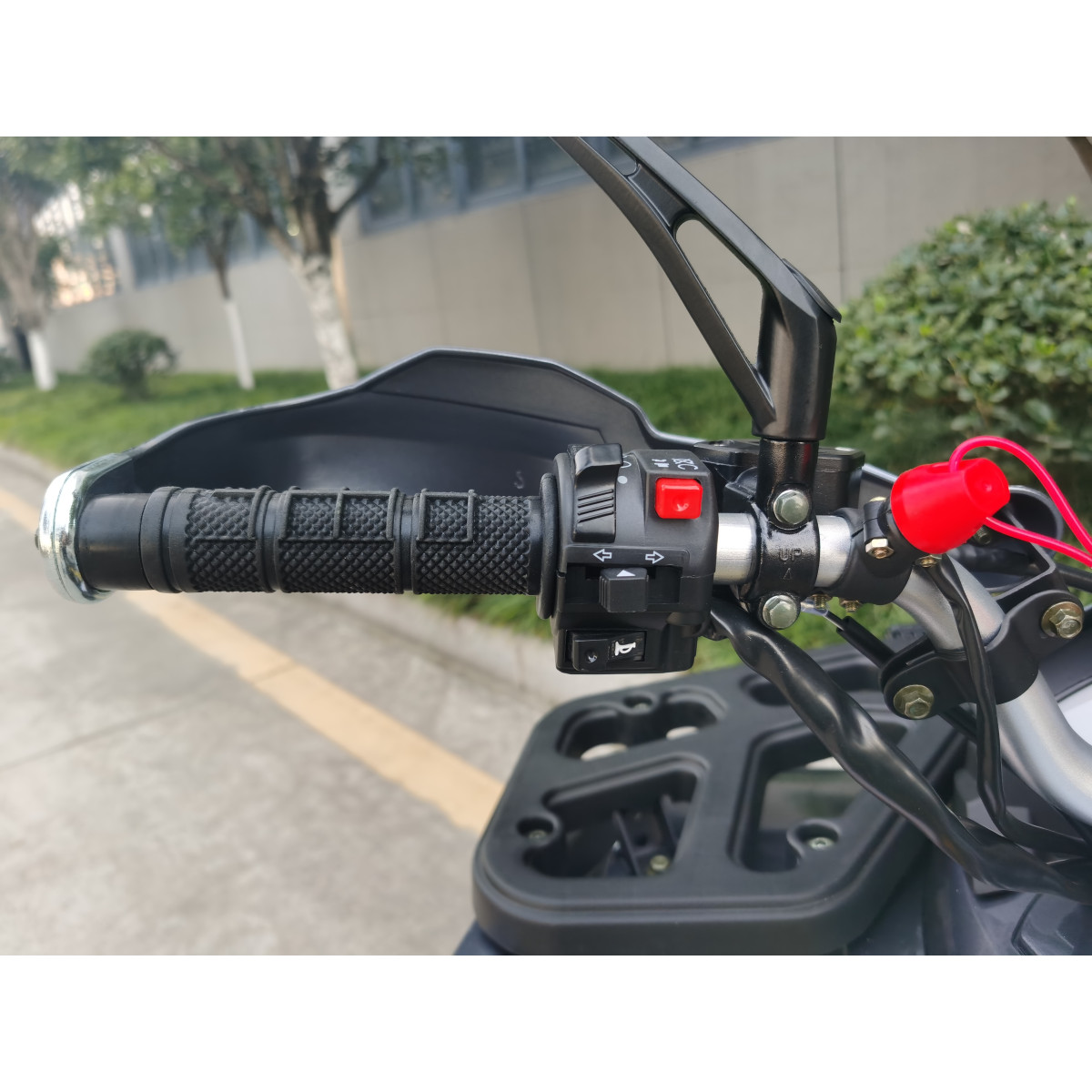 Квадроцикл FORTE Shark II 150 серо-желтый