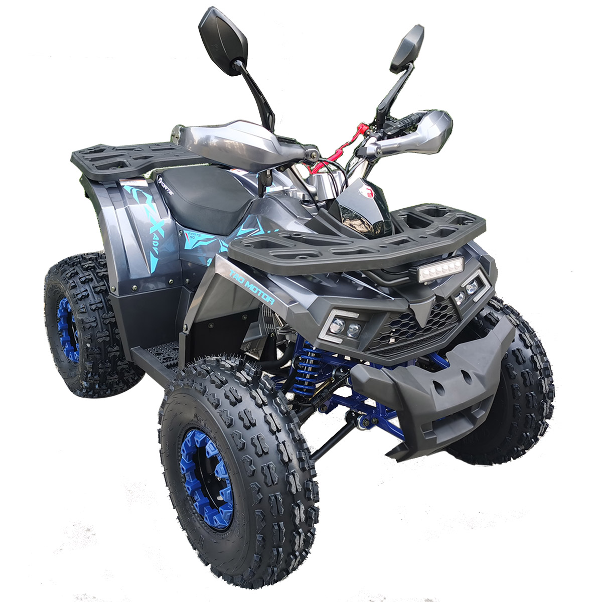 Квадроцикл FORTE Shark II 150 серо-синий