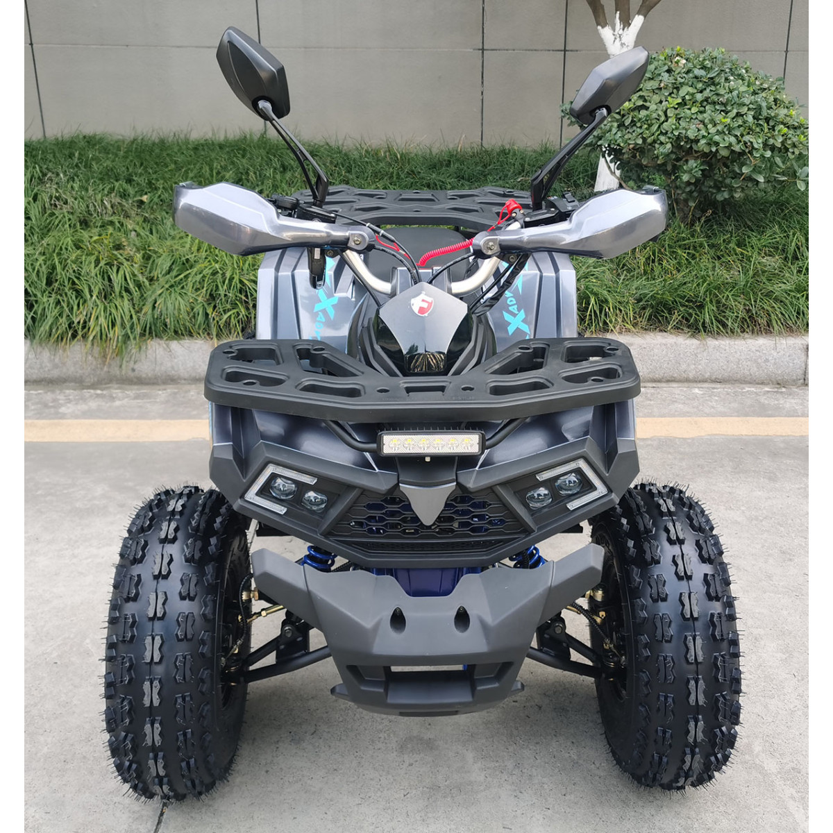 Квадроцикл FORTE Shark II 150 серо-синий