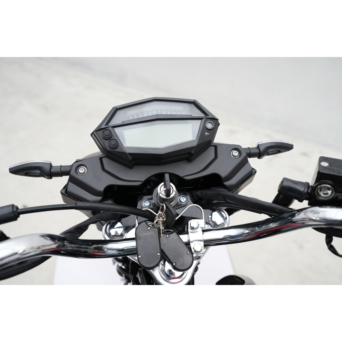 Мотоцикл FT200R Forte чорно-сірий