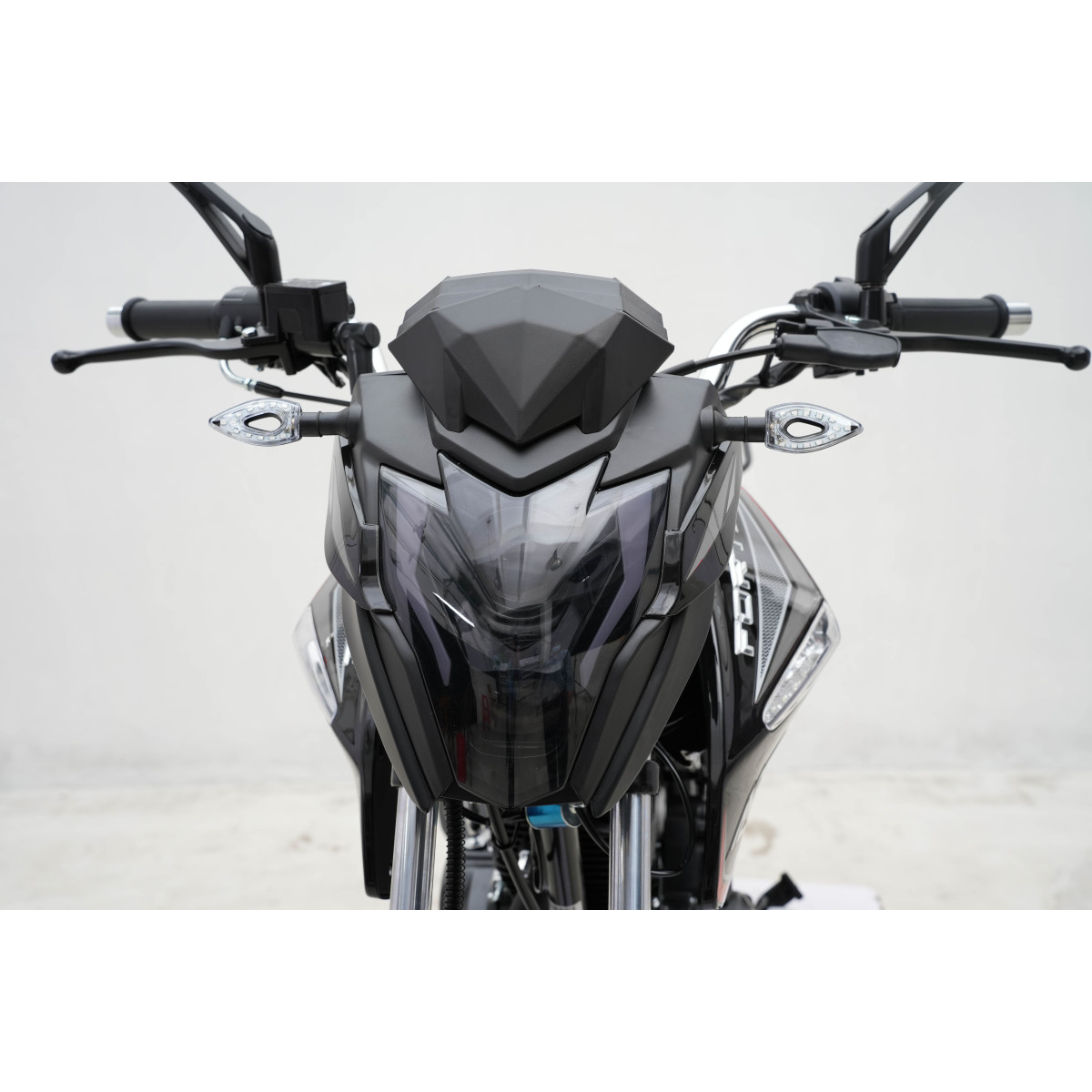 Мотоцикл FT200R Forte чорно-сірий