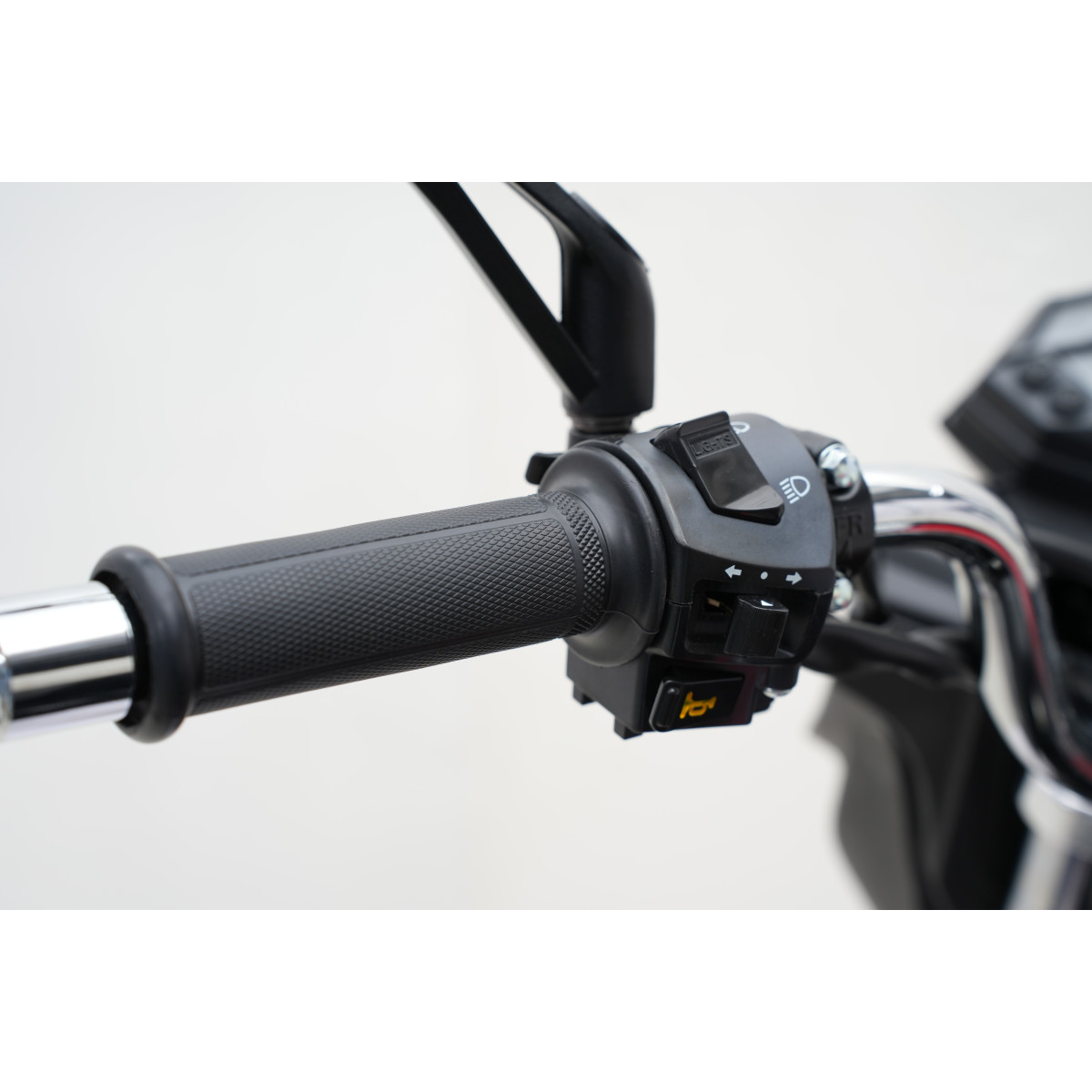 Мотоцикл FT200R Forte чорно-сірий