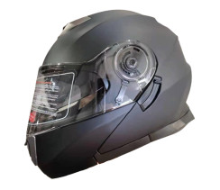 Мотошолом чорний FORTE BLD-160, розмір M