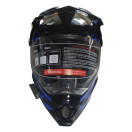 Мотошлем черно-синий FORTE BLD-819-6 XL