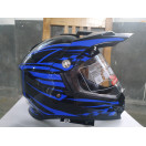 Мотошлем черно-синий FORTE BLD-819-6 XL