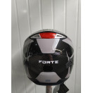 Мотошолом чорно-сірий FORTE M61D, розмір L