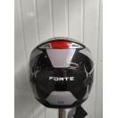 Мотошолом чорно-сірий FORTE M61D, розмір XL