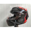 Мотошолом чорно-червоний FORTE M61D, розмір XL