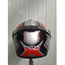 Мотошолом чорно-червоний FORTE BLD-159, розмір M