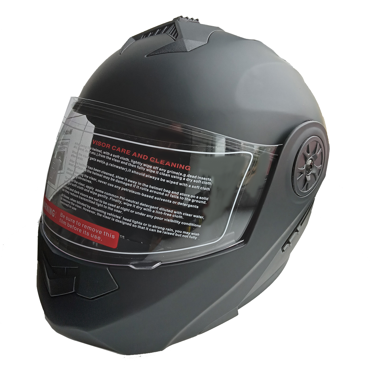 Мотошолом чорний FORTE BLD-159, розмір XL