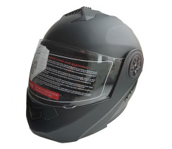 Мотошолом чорний FORTE BLD-159, розмір XL