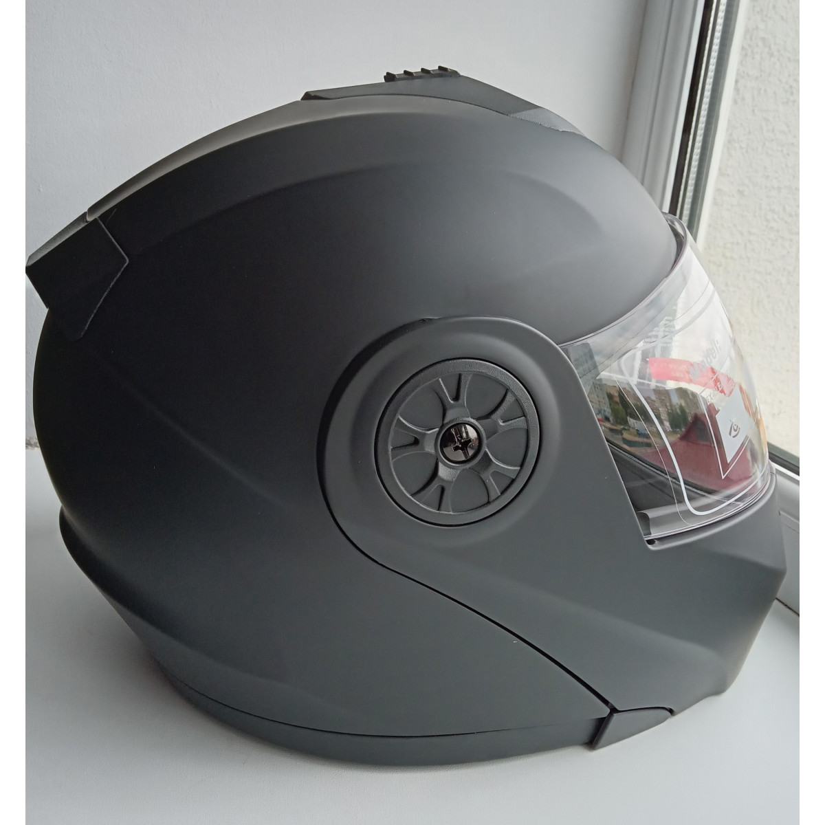 Мотошолом чорний FORTE BLD-159, розмір XL