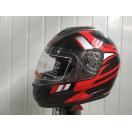 Мотошлем черно-красный FORTE BLD-626, размер L