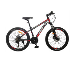 Велосипед FORTE FIGHTER 26"/13", черно-красный