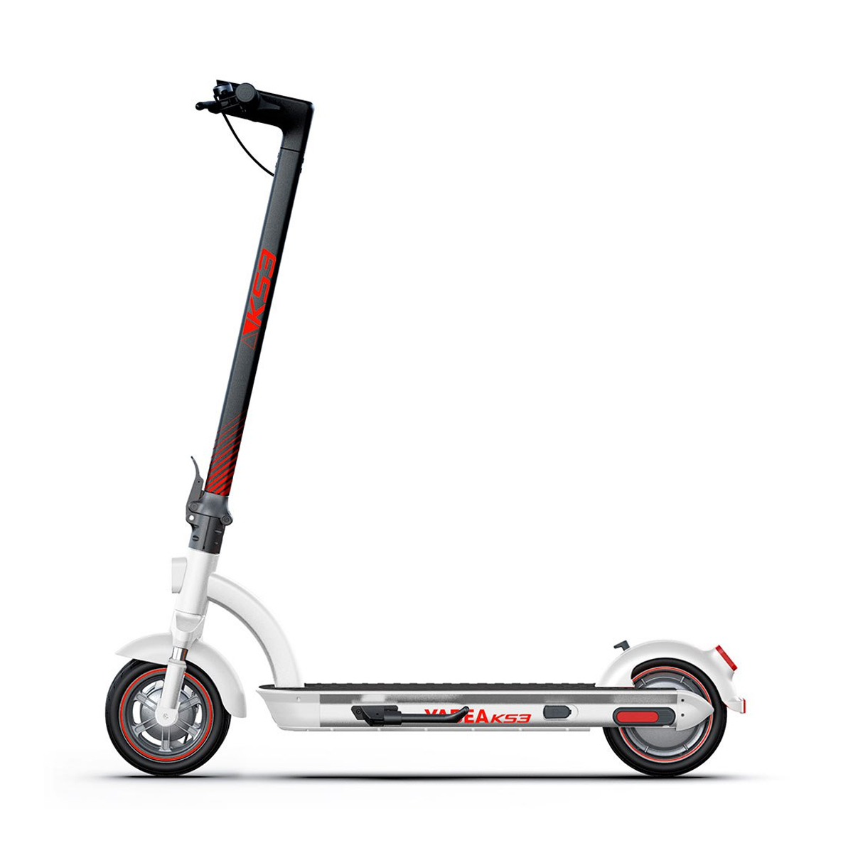 Аккумуляторный самокат YADEA KS3 бело-черно-красный, 500Вт