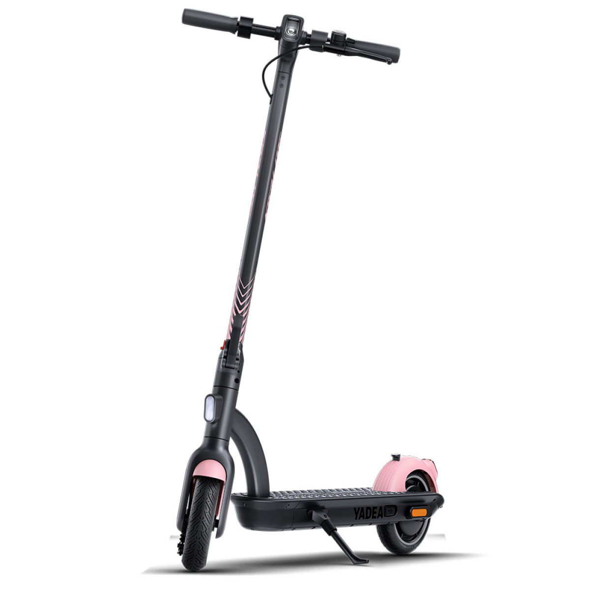Аккумуляторный самокат YADEA KS3 Lite серо-розовый, 500Вт