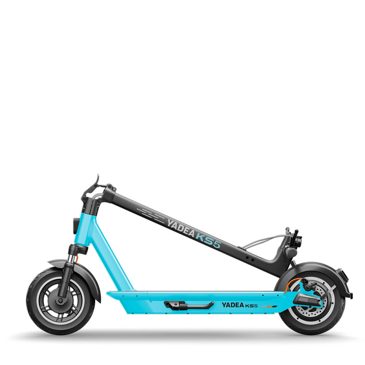 Аккумуляторный самокат YADEA KS5, синий, 500Вт