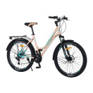 Велосипед Forte Evrika 19"/26" голубовато-бежевый