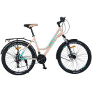 Велосипед Forte Evrika 19"/26" голубовато-бежевый