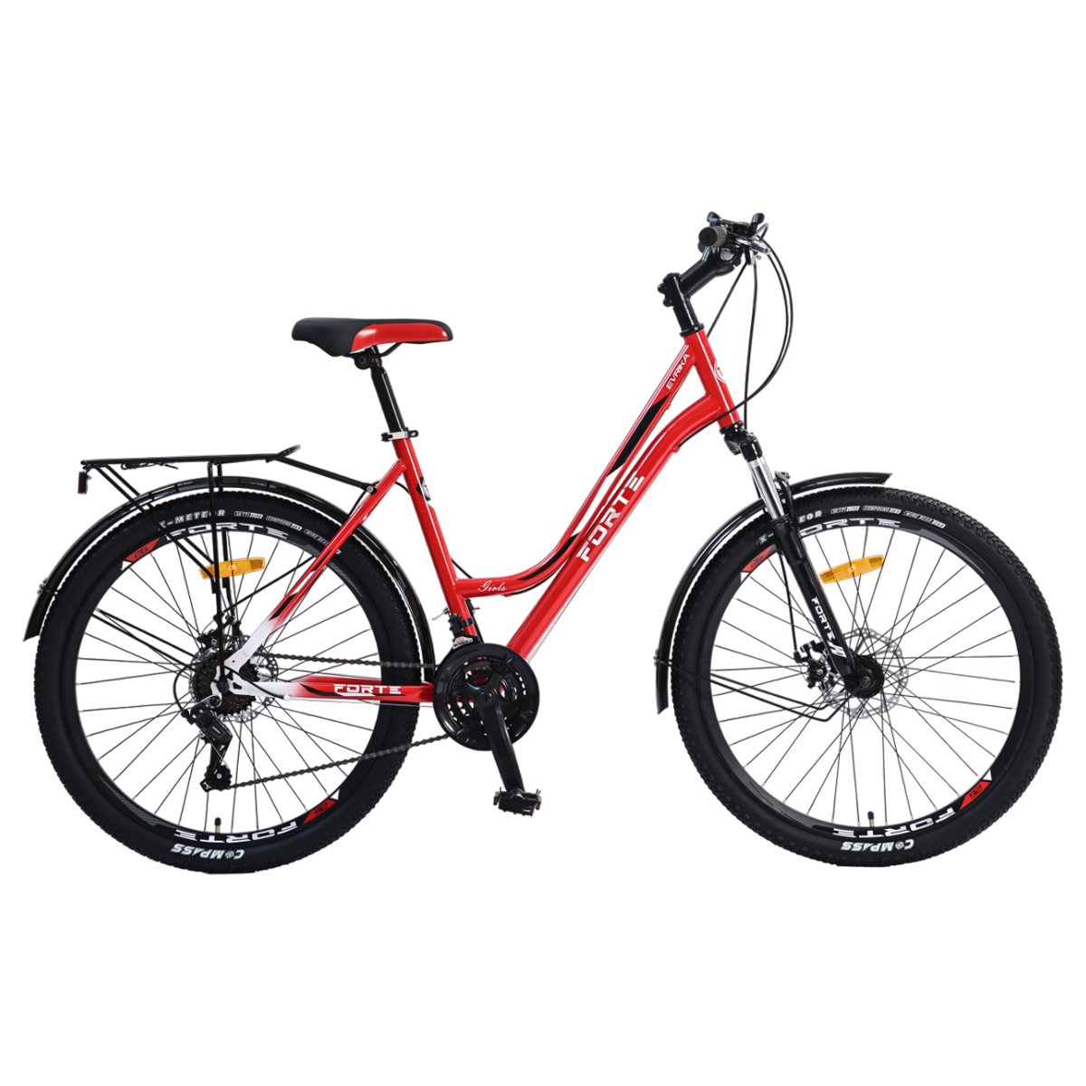 Велосипед Forte Evrika 19"/26" червоний