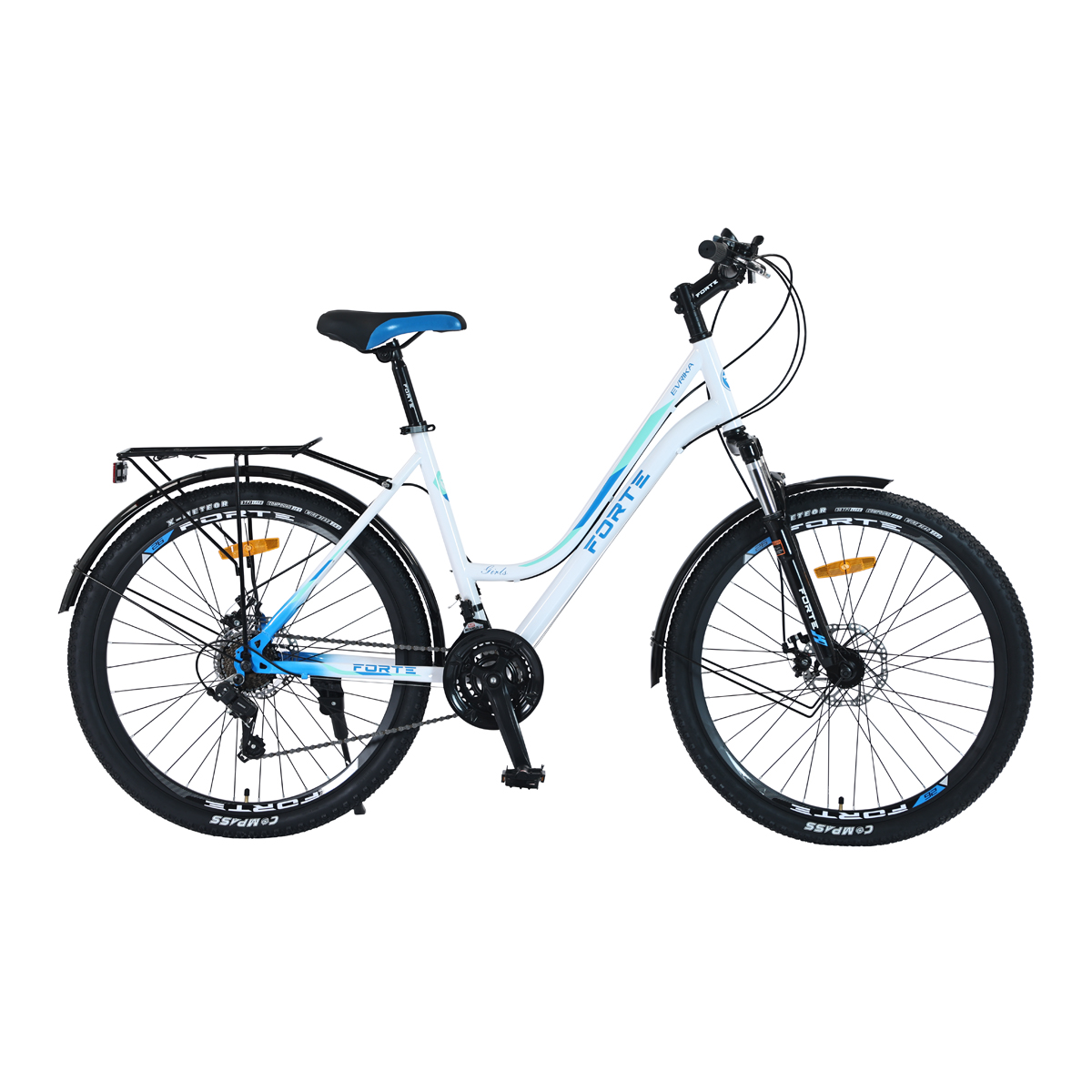 Велосипед Forte Evrika 19"/26" белый