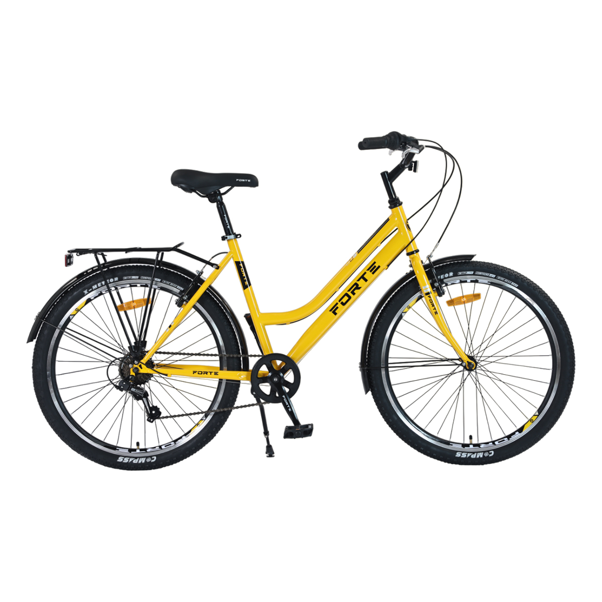 Велосипед Forte Creed 26"/26", желтый