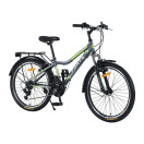 Велосипед Forte Stark 24"/13" сіро-жовтий