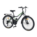 Велосипед Forte Stark 24"/13" черно-зеленый