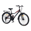 Велосипед Forte Stark 24"/13" черно-красный