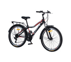 Велосипед Forte Stark 24"/13" черно-красный