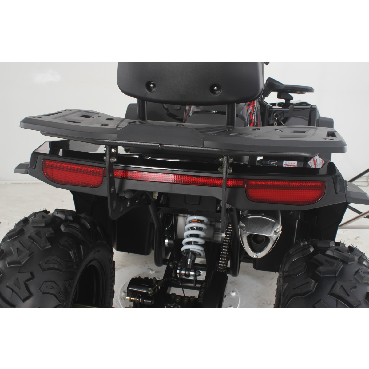 Квадроцикл FORTE ATV-200G Червоно-чорний