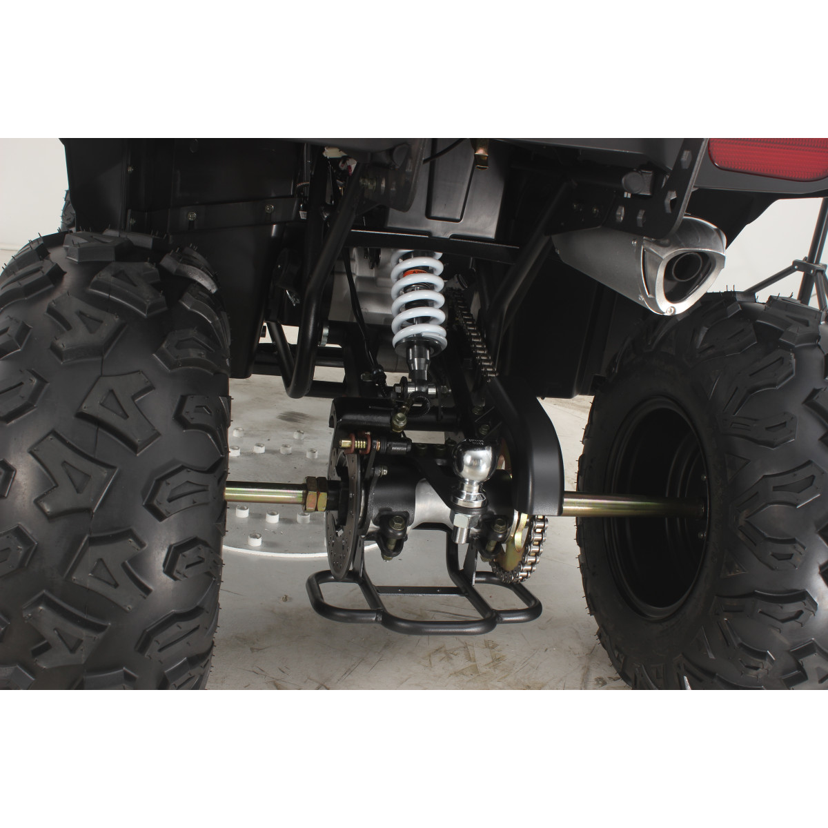 Квадроцикл FORTE ATV-200G Червоно-чорний