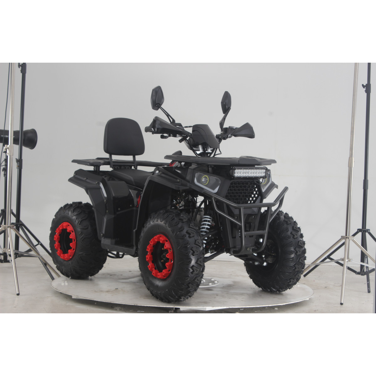 Квадроцикл FORTE ATV-200G Червоно-чорний