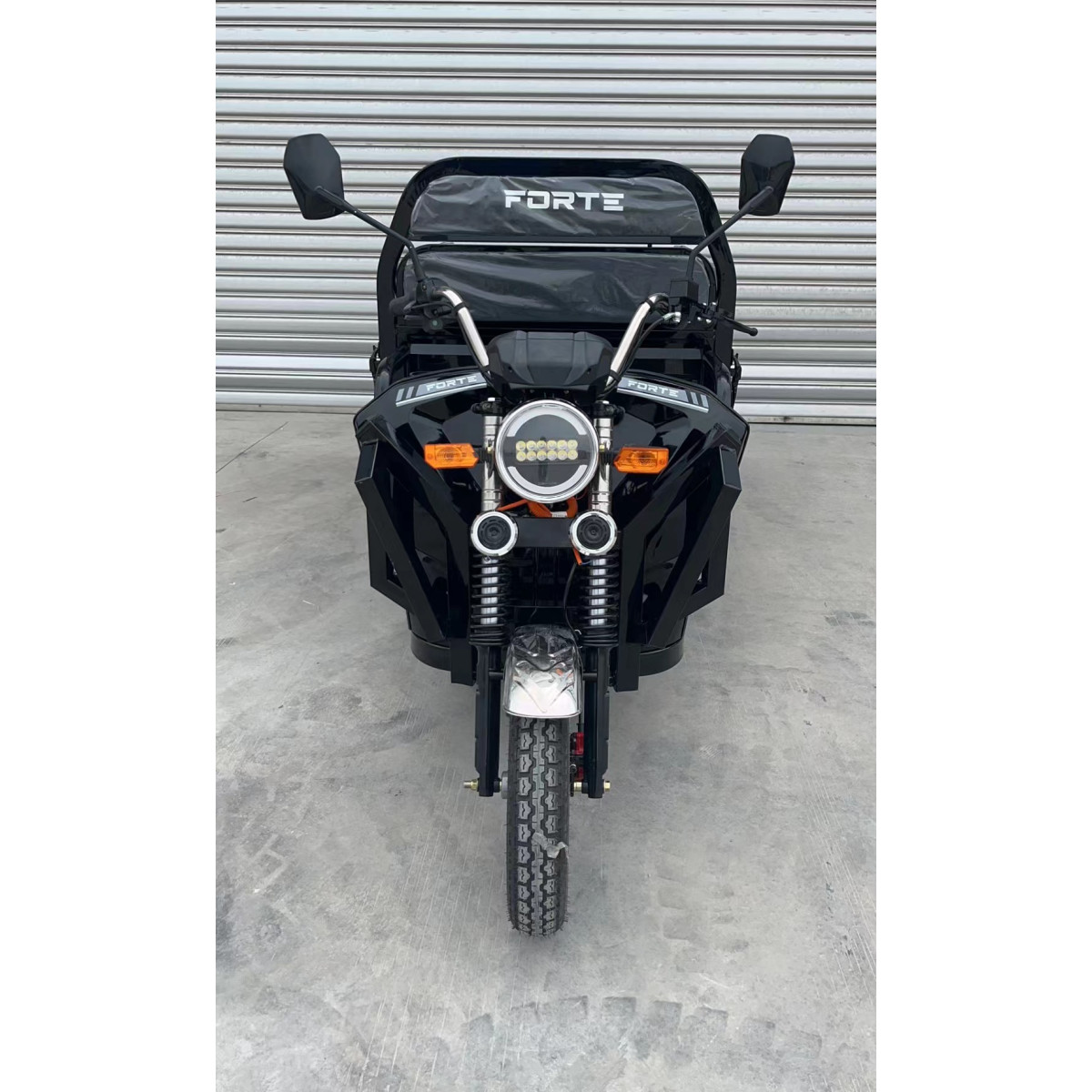 Грузовой электрический трицикл FORTE JH-1200 Черный