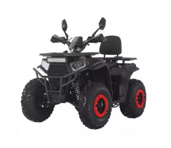 Квадроцикл Forte ATV200G, зелено-сірий