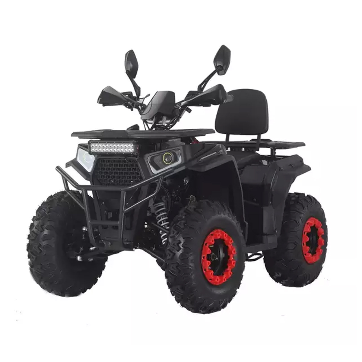 Квадроцикл Forte ATV200G, красно-черный