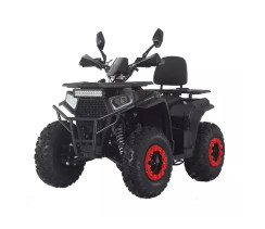 Квадроцикл Forte ATV200G, червоно-чорний