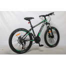 Велосипед Forte Fighter 15"/24" черно-зеленый