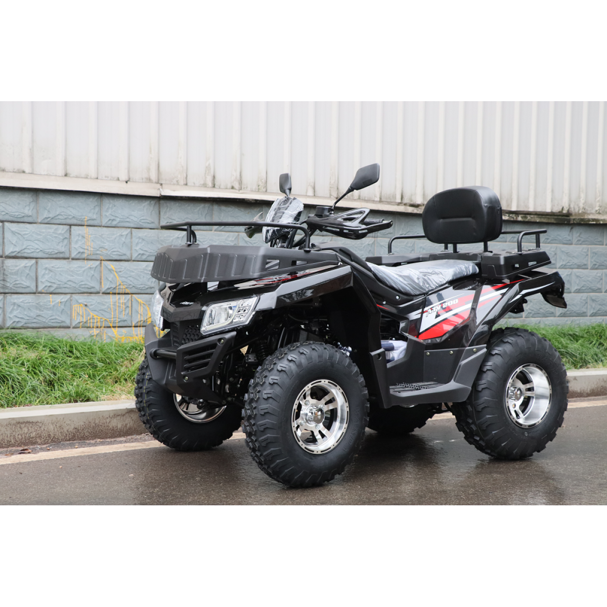 Квадроцикл RATO ATV200 PREMIUM чорний