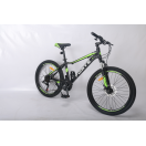 Велосипед Forte Warrior МТВ 24"/13" (117801) чорно-зелений