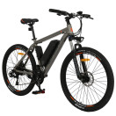 Велосипед аккумуляторный Forte Galaxy 18"/26", 250 Вт, серо-желтый