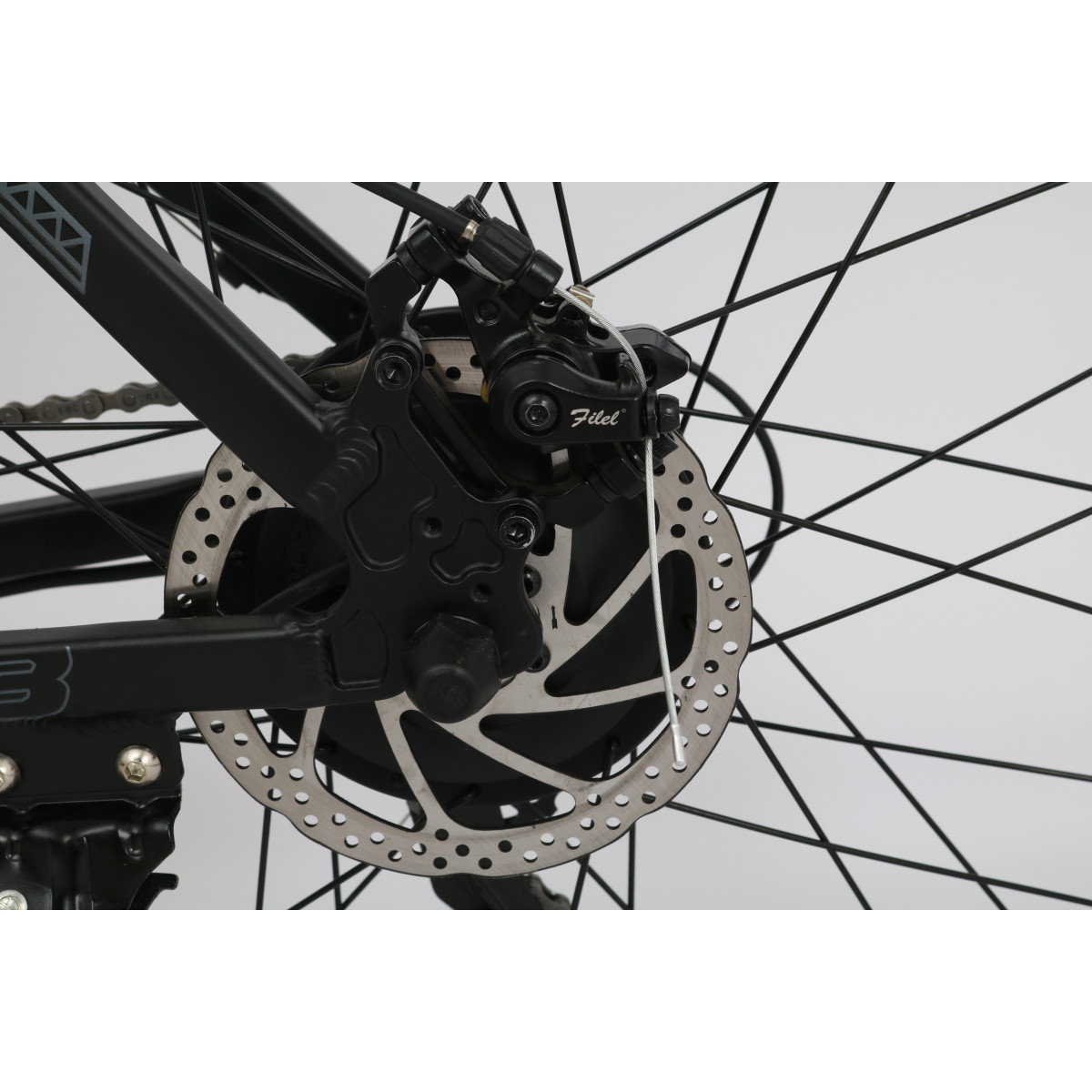 Велосипед акумуляторний Forte Galaxy 18"/26", 250 Вт, чорно-синій