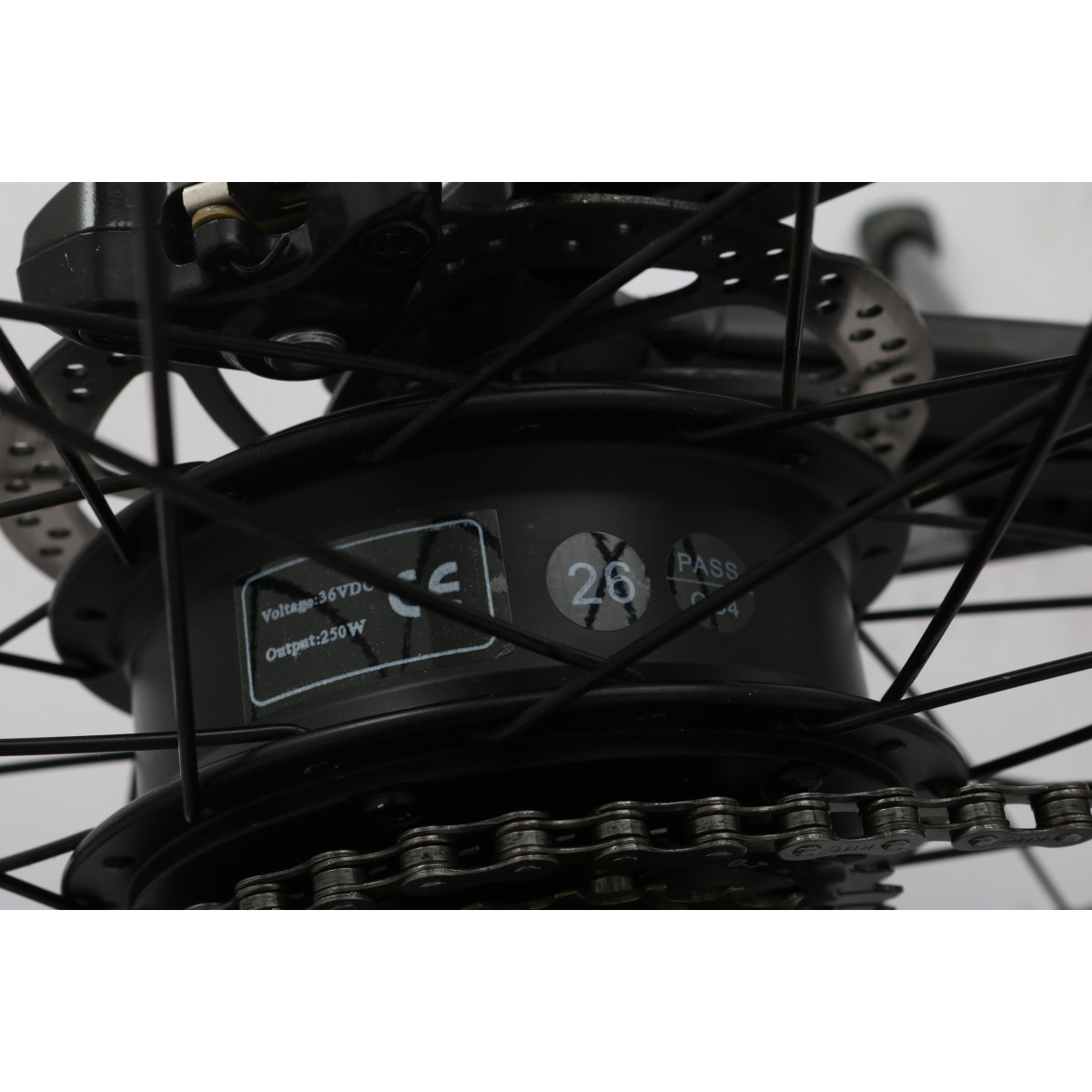 Велосипед акумуляторний Forte Galaxy 18"/26", 250 Вт, чорно-синій