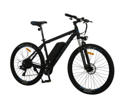 Велосипед акумуляторний Forte Galaxy 18"/27", 350 Вт, чорно-синій